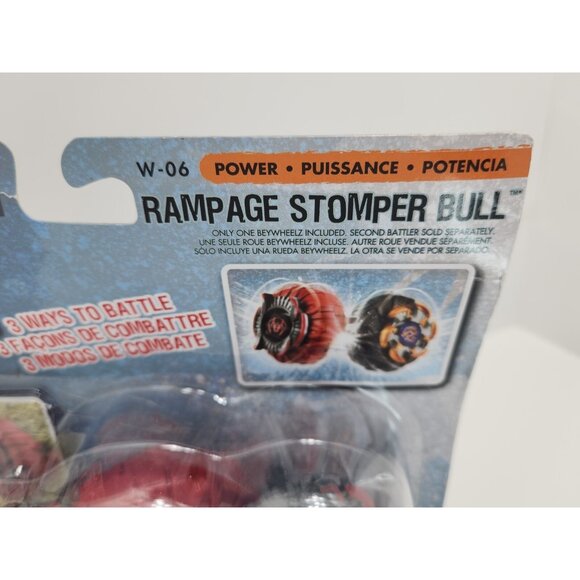 Beyblade Beywheelz W-06 Rampage Stomper Bull 3 Ways To Battle 2012 - Picture 5 of 6